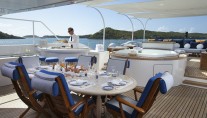 Yacht STARIRE -  Sundeck Dining